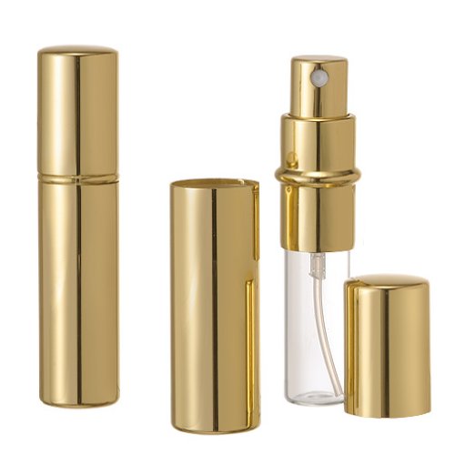 Grand Parfums Gold i srebrni parfemski atoMzeri za džep torbice i putovanja, poklon malih putničkih