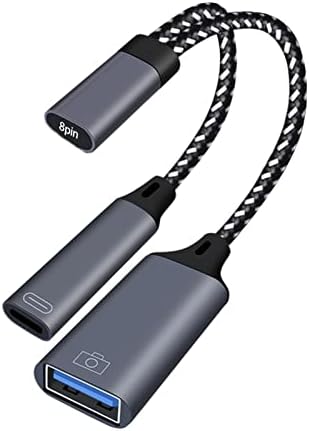 Leaqu Telefon Priključni adapter stabilni performanse 2 u 1 USB 3.0 OTG punjenje punjenja punjenja sa