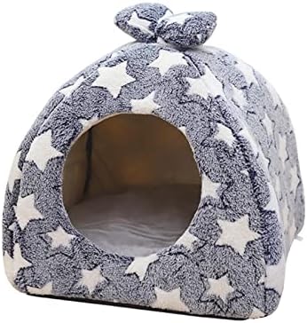 PETSOLA slatki Meki plišani mačići mačji krevet za kućne ljubimce šator za kućne ljubimce u pećini periva