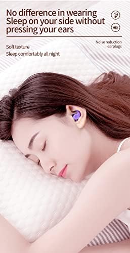 Mirni uši za ušima za smanjenje buke, Brimford Ear utikači za spavanje, hrkanje, plivanje, osjetljivost na