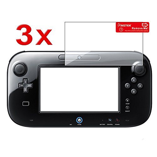 Everydaysource kompatibilan sa Nintendo GamePad Wii U 3-pakovanjem za višekratnu upotrebu LCD ekrana