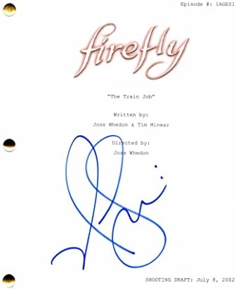 Nathan Fillion potpisan autogram Firefly puni pilot skripta - kapetan Malcolm mal Reynolds, spokoj, dvorac