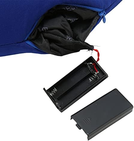 Putni jastuk s masažom, memorijska pjena u obliku električne vibracije masaže avionske retke