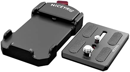 Niceyrig Osnovna ploča kamere za brzo oslobađanje primjenjiva za DJI Ronin RS 2/RSC 2/SC/s i Zhiyun