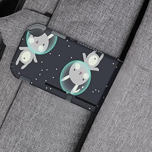 Slatke naljepnice Space Bunny naljepnice pokrivaju zaštitnu prednju ploču za Nintendo Switch