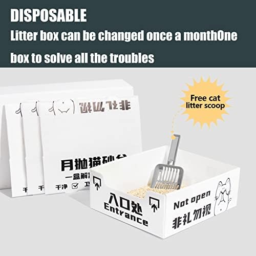 Cloud STAGE - jednokratna kutija za smeće za mačke, periva i višekratna, mobilna ladica za otpatke