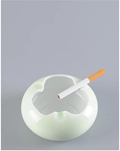 Pepeljare za cigarete set od 3 asortirane boje pepeljara - okrugla keramička cigareta pepeljara