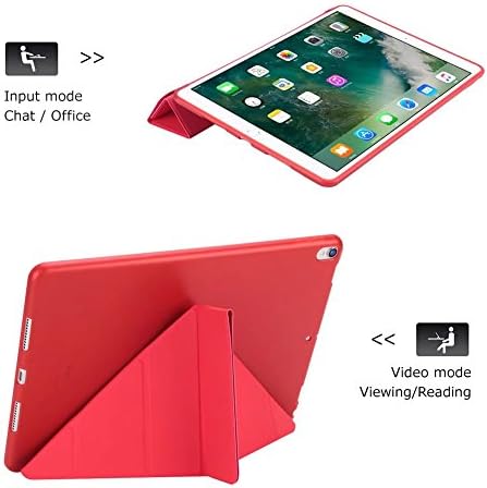 iPad 4 futrola, iPad 3/2 Slučaj, maetek origami ultra tanak pametni poklopac, moda 3D dizajniran sa muti-kutnim