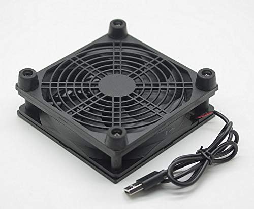 Minuoshindian USB ventilatorski ventilator Ventilator Diy PC hladnije TV kutija bežična mirna DC 5V