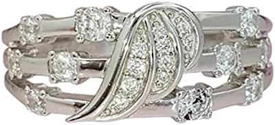 2023 Novo angažovačka prstena Ženska prstena za žene Žene Zircon prstena modne lično nakit prstenaste