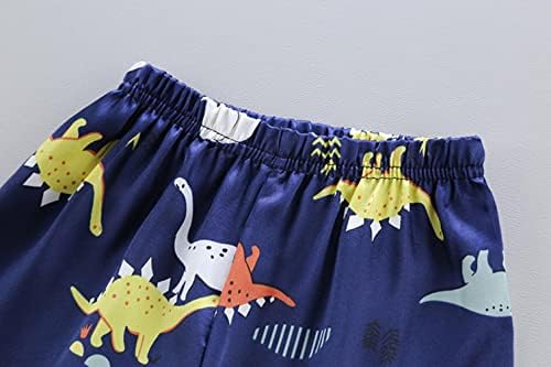 Ljeto pidžama s majicom Big Boys Boys Baby Toddler Kids Dinosaur set t kratke hlače za spavanje odjeću