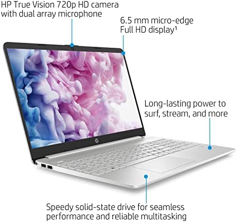 HP 15.6 Laptop, Intel Core i5-1135g7 Procesor, Intel Iris Xe Graphics, 15.6 FHD Anti-Glare ekran,