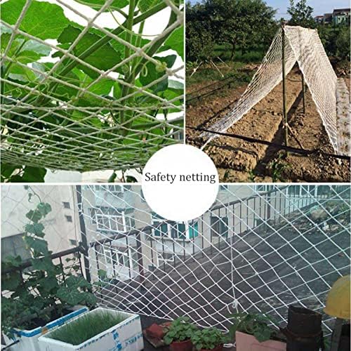 Tuširanje bijele penjačke mreže, dječja sigurnosna mreža najlonska antipana mreža za balkon prozor