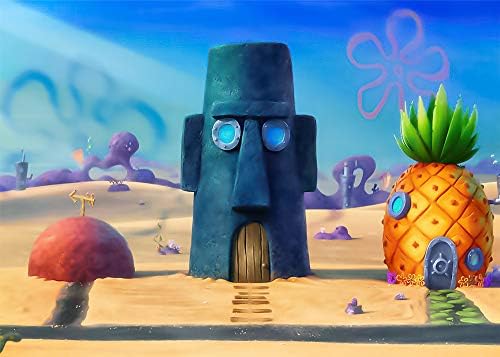Crtani film animacija Spongebob tema Rođendanska zabava fotografija pozadina Krasti Krab ananas