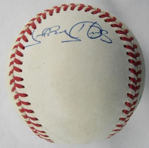 Jeffrey Hammonds potpisao je AUTO Autogram Rawlings Baseball B109 - AUTOGREMENA BASEBALLS