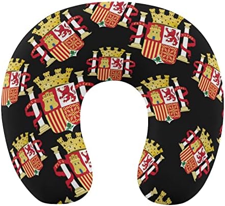 Grb španjolskog jastuka jastuk za pjenuv jastuk za vrat u obliku nosača vrata