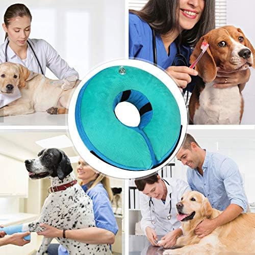 Muksiron ovratnik za pseće konuse na naduvavanje,alternativa psećem konusu nakon operacije, podesivi Meki zaštitni