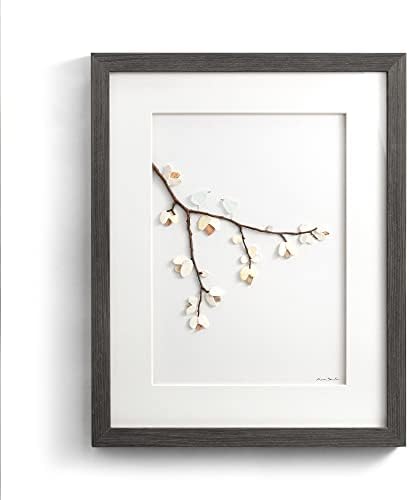 DEMDACO slatkoća prolećne sive vode 16 x 20 umetnički znak za drvo i stakleni zid