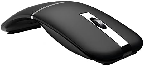 Bežični lučni miš Bluetooth punjivi Laptop USB tihi putni računarski miš, sklopivi rotirajući