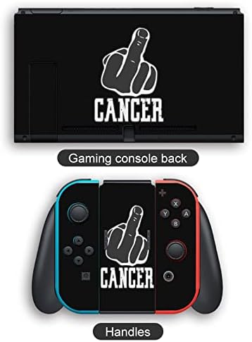 FCK rak naljepnice s naljepnicama velikog srednjeg prsta pokrivaju prednju ploču za zaštitu kože za Nintendo