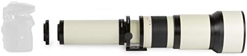 Ultimaxx 650-1300mm telefoto zum set sočiva za Nikon D7500, D500, D600, D610, D700, D750, D800, D810, D850,