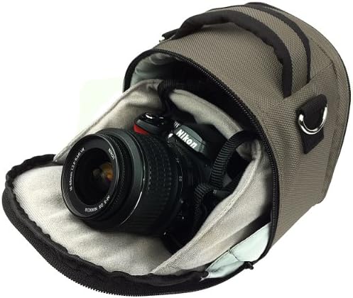 VanGoddy Laurel Steel Grey torba za nošenje za Sony Cyber-Shot, Alpha, E-Mount, a-Mount serije kamere