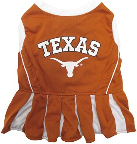 Pets First NCAA Texas Longhorns pseća navijačka odjeća, X-mala