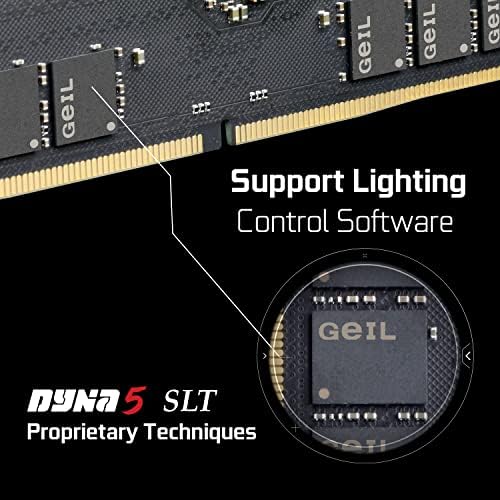 GeIL Polaris DDR5 RAM, 32GB 5600MHz 1.1 V, AMD/Intel kompatibilan, duga DIMM velika brzina desktop memorije