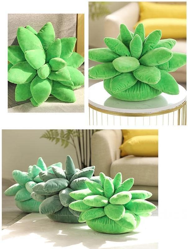 KYKHT 2/4 kom sočni jastuk od kaktusa, 3d akcentni sočni jastuk-plišane lutke plišani jastuk za
