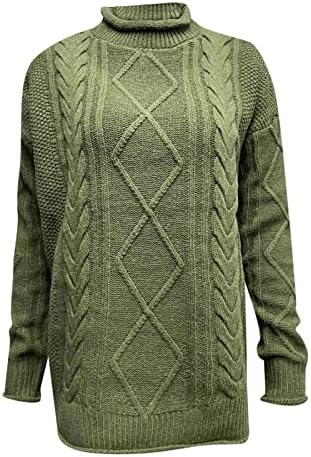Dame debele linije polumjer džemper od pune boje modni ležerni pleteni džemper ženski kardigan