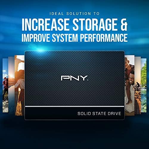 PNY CS900 2TB 3D NAND 2.5 SATA III interni SSD - - višebojni, bijeli