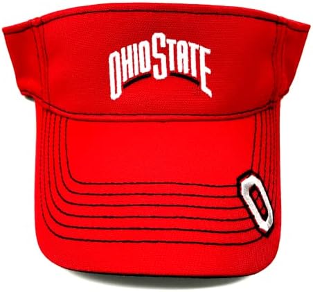 OC Sports Ohio State Buckeyes šešir za vizir vezena MVP Podesiva crvena kapa