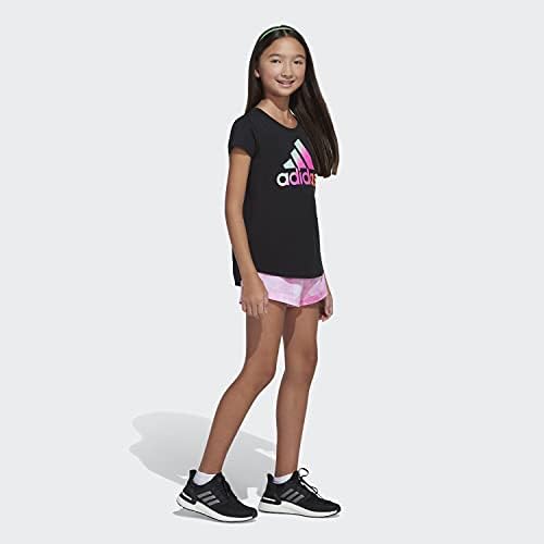 Adidas Girls 'tiskane tkane šorc