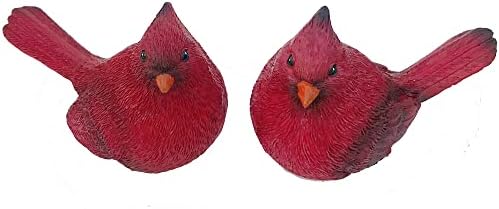 Kardinalne figurice Crvene kardinalne jedinice za ptice za kućni dekor i kardinalni pokloni