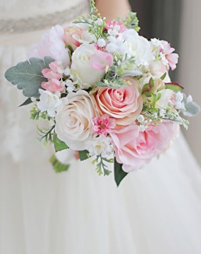 IFFO ručno rađene prilagođene mladenke za vjenčanje, svadbene djeveruše vjenčani ukras ruže umjetni buketi, ukras vjenčanja