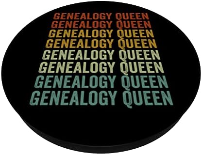 Genealoška kraljica genealoške genealogističke kraljevske popsockets zamjenjivi popgrip