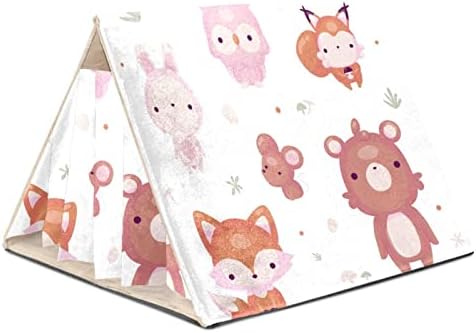 Little Guinea svinje hrčak ježev kiša kućati pribor za gnijezdo, vintage kampove uzorak kaveze krevet