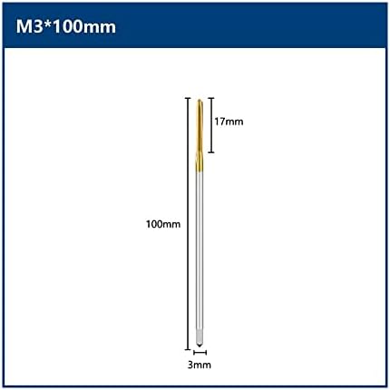 1PCS vijak Dodirnite za bušilice Tap HSS ravna metrička metrička utikač Dodirnite kompatibilne metalne