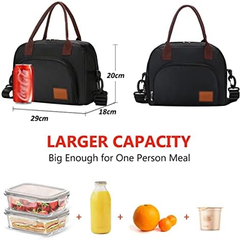 Eodnsofn vodootporna torba za ručak Moda Canvas prijenosni hladnjak termo izolovane torbe za hranu piknik torba