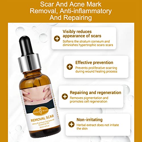 Aichun Beauty Removal Scar Premium Compound Essential Oil Repair Cells Reduces Scarsis Resists Acnes