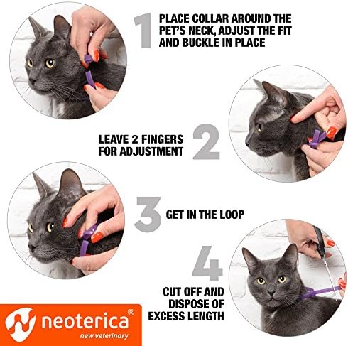 Cat smirujući ovratnik & proizvodi za kućne ljubimce protiv anksioznosti - mačji mirni feromoni ovratnici