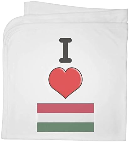 Azeeda 'Volim Mađarsku dječju pokrivač / šal