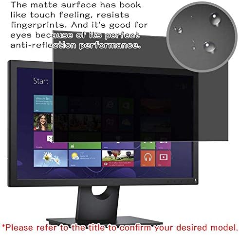 Synvy Zaštita ekrana za privatnost, kompatibilna sa Acer monitorom ET241Y/ET241Ybmi 23.8 Anti Spy film Štitnici