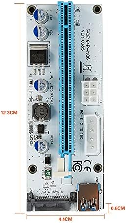 Konektori TISHRIC VER008S podizača kartica 3 u 1 Molex 4pin SATA 6PIN PCIE PCI - E PCI Express
