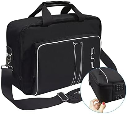 Zsqzjj PS5 Host torba za odlaganje, torba za ručke za video igre, Zaštitna kutija tvrda torba, putna