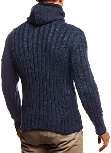 Dukseri za muškarce s malim puloverima Leif Nelson za muškarce - muški pleteni džemper