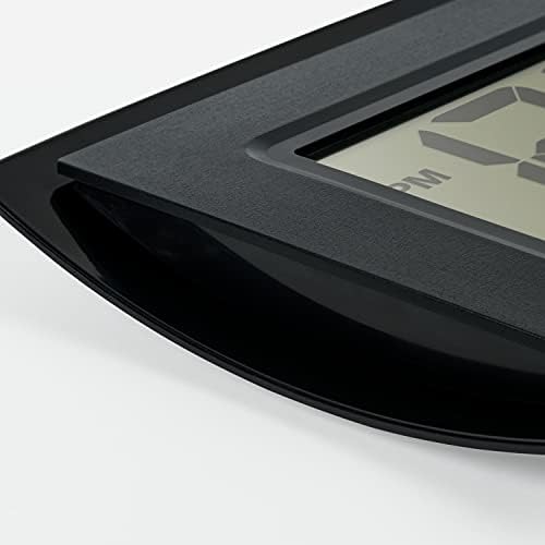 La Crosse Technology WT-8002U-B-int Digitalni crni sat sa unutrašnjom temperaturom