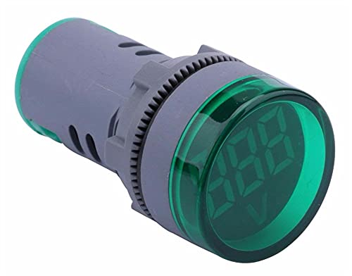 INFRI LED displej Digitalni mini voltmetar AC 80-500V naponski mjerač mjerača za ispitivanje