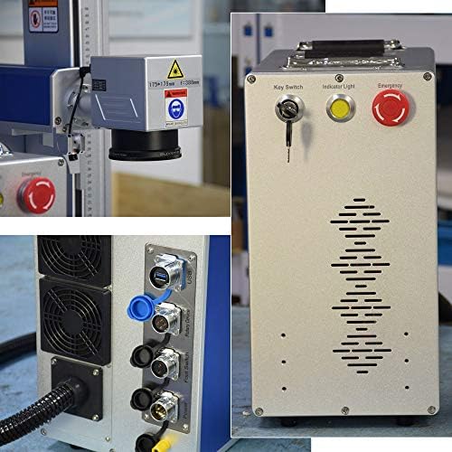 Amerike 30W JPT vlakna laserska mašina za označavanje JPT laser marker vlakna laserska engraver mašina opremljena