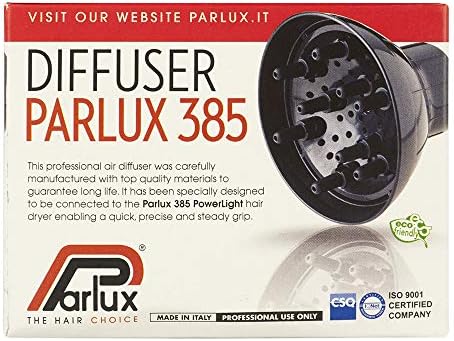 Parlux D385 veliki difuzor, 0, Crna